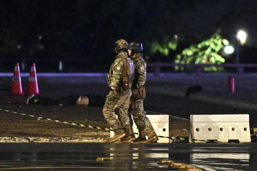 Encontrados explosivos na casa do autor de ataque ao Supremo Tribunal Federal do Brasil