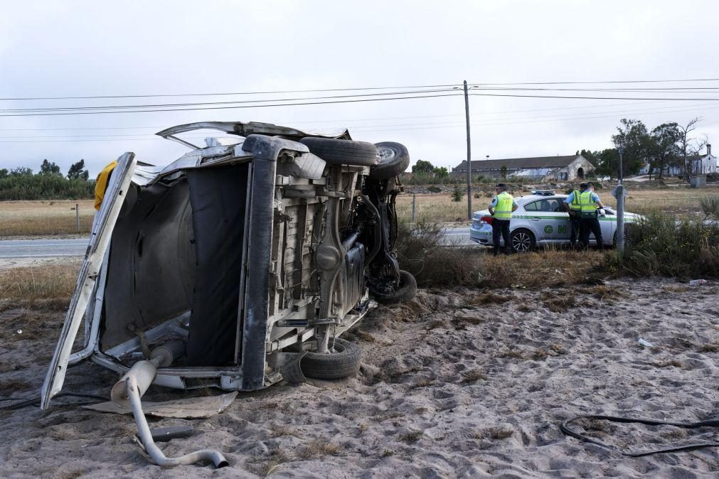 Portugal regista tendência de aumento de acidentes rodoviários