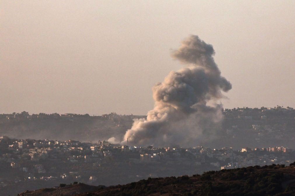 Novos bombardeamentos israelitas visam sul de Beirute