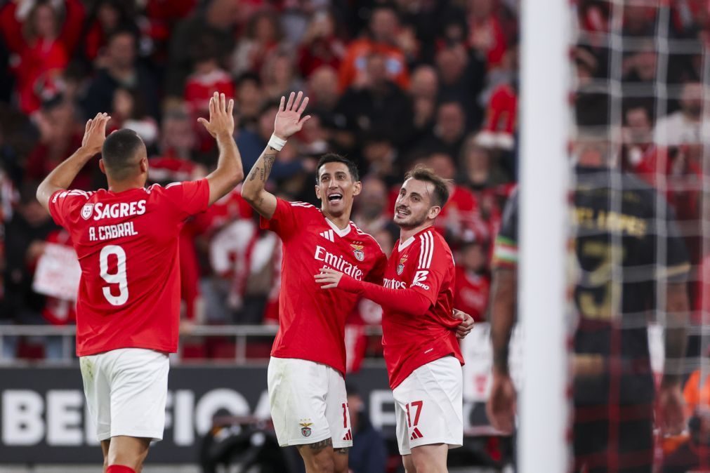 Benfica marca sete golos ao Estrela da Amadora e segue na Taça de Portugal