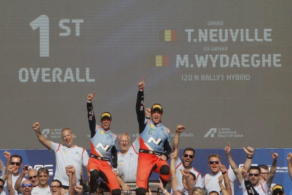 Thierry Neuville campeão do mundo de ralis pela primeira vez