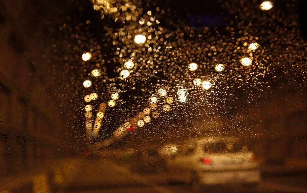 Quatro distritos do continente sob aviso amarelo na sexta-feira devido à chuva