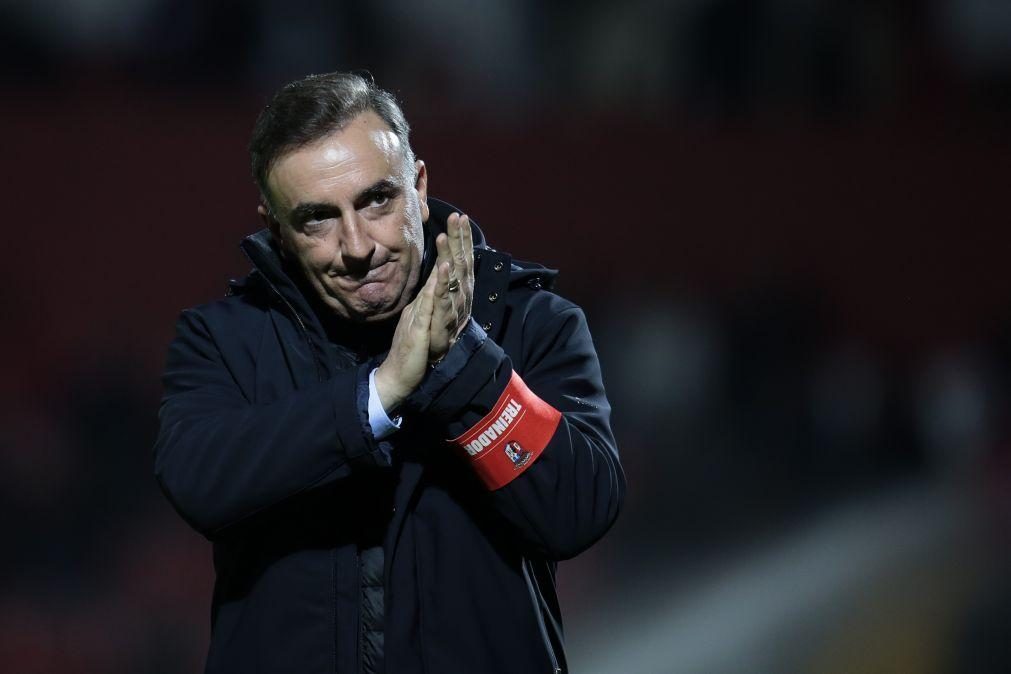 Carlos Carvalhal frisa evolução e crescimento do Sporting de Braga