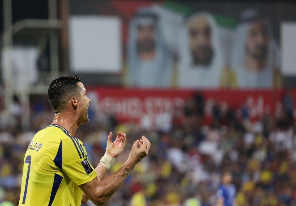 Ronaldo volta a marcar, mas Al Nassr perde na casa do líder na Arábia Saudita