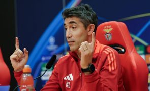 LC: Treinador do Benfica traça objetivo de passar à fase seguinte