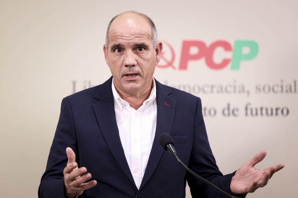 PCP não estranha silêncio da MAI sobre Martim Moniz e diz que Montenegro se pôs 