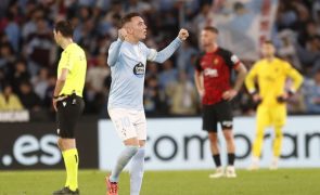 Iago Aspas renova com Celta de Vigo até 2026 e clube diz que é prenda de Natal