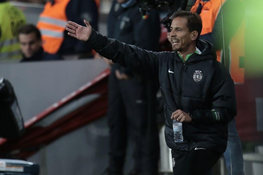 João Pereira demitido do comando técnico do Sporting