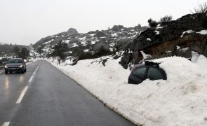 Estrada reaberta no maciço central da Serra da Estrela