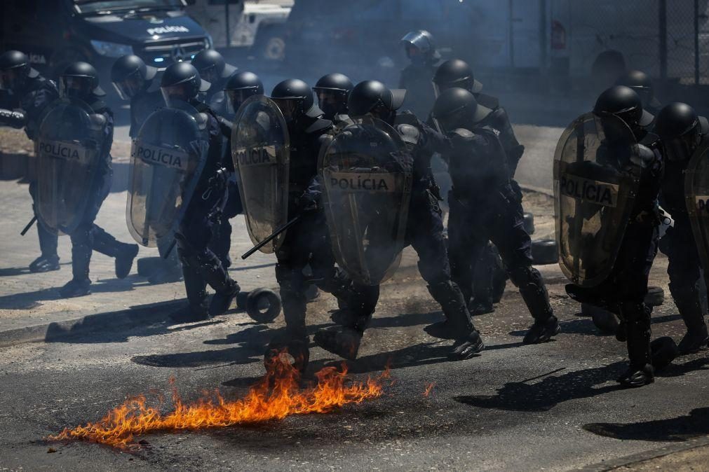 Várias valências da PSP reforçam manifestações de sábado para garantir segurança