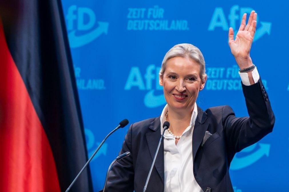 Alice Weidel formalmente eleita candidata da AfD às legislativas na Alemanha