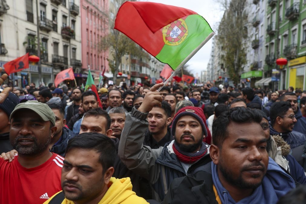 Milhares desceram a Almirante Reis em protesto contra a ação da PSP