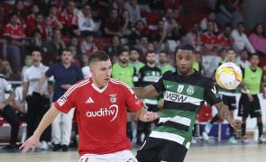 Sporting empata dérbi de futsal no último minuto e impede 'fuga' do Benfica