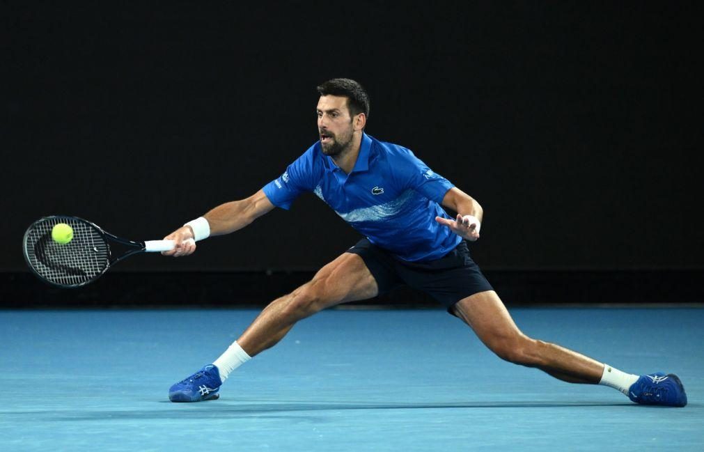 Djokovic vai defrontar Jaime Faria na segunda ronda do Open da Austrália