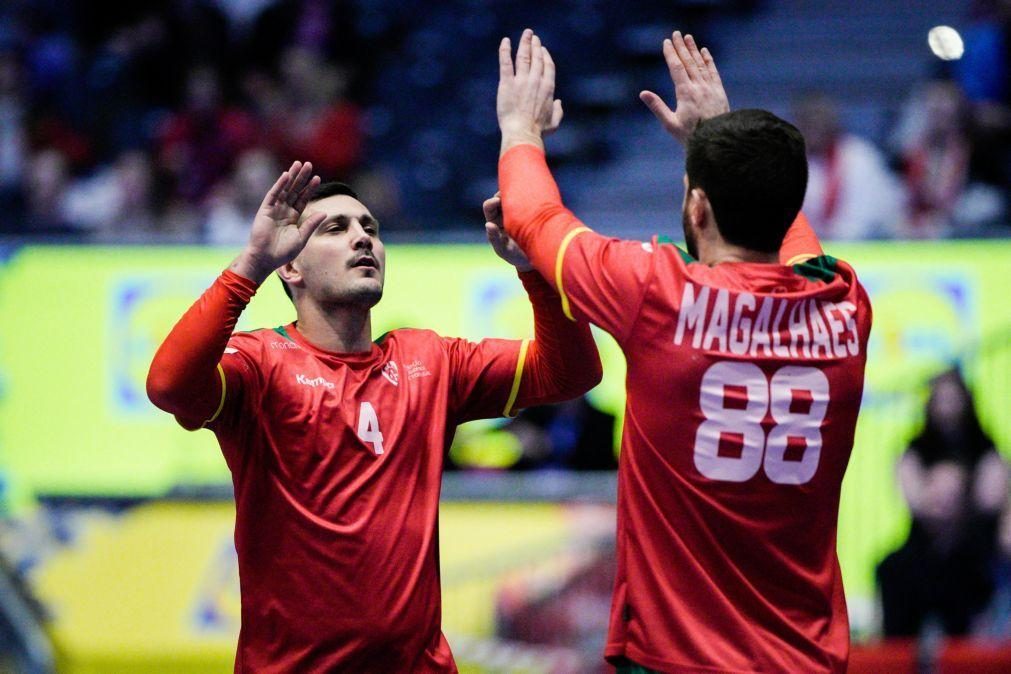 Portugal e Brasil em duelo a 'contar' para a segunda fase do Mundial de andebol