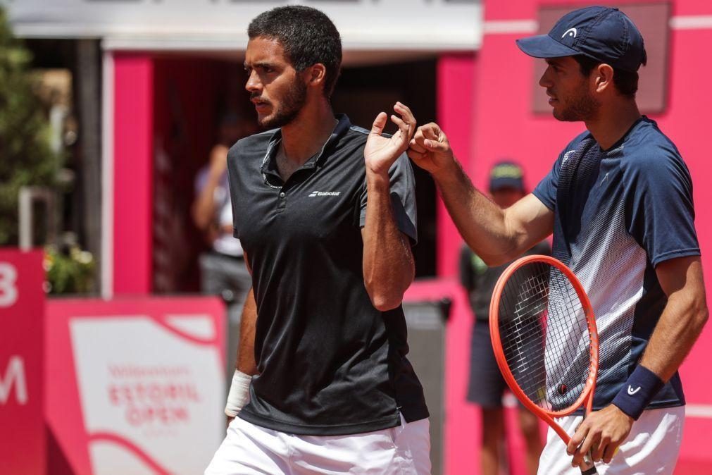 Nuno Borges e Francisco Cabral na terceira ronda em pares do Open da Austrália