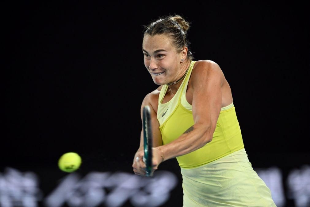 Aryna Sabalenka bate Paula Badosa e é a primeira finalista do Open da Austrália