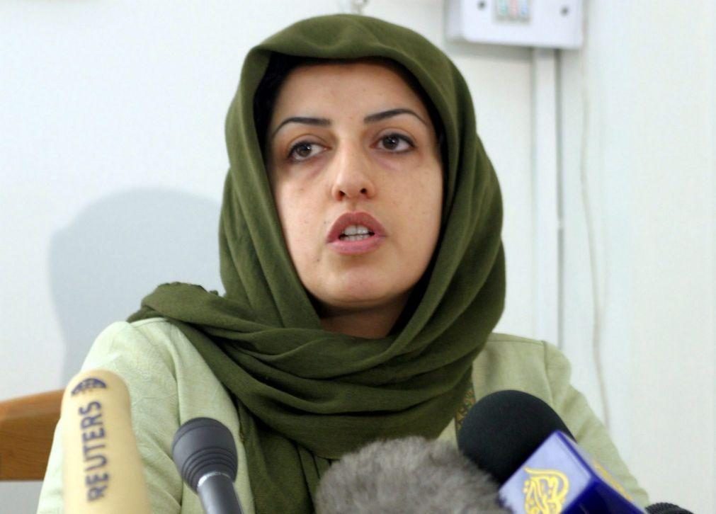 Nobel iraniana Mohammadi pede ajuda a senadores franceses para
