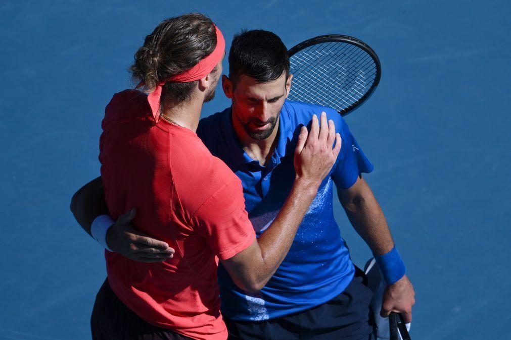 Alexander Zverev na final do Open da Austrália após desistência de Novak Djokovic