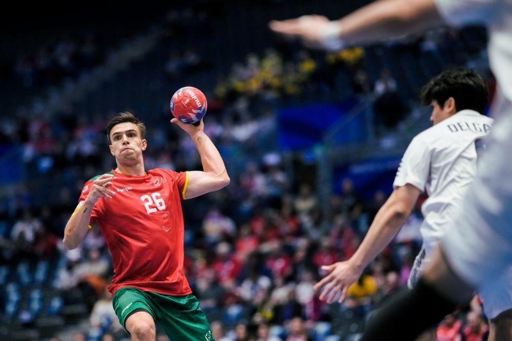 Portugal vai defrontar a Alemanha nos quartos de final do Mundial de andebol