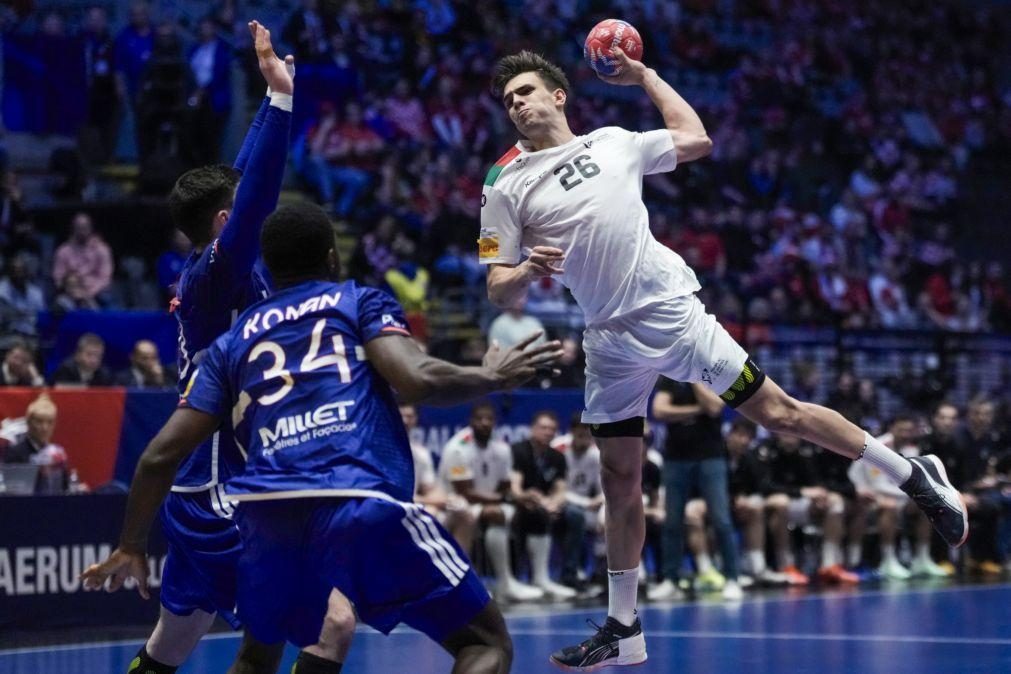 Portugal perde com a França e termina Mundial de andebol num histórico quarto lugar