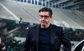 Panathinaikos, de Rui Vitória, afastado da Taça da Grécia com golo nos descontos