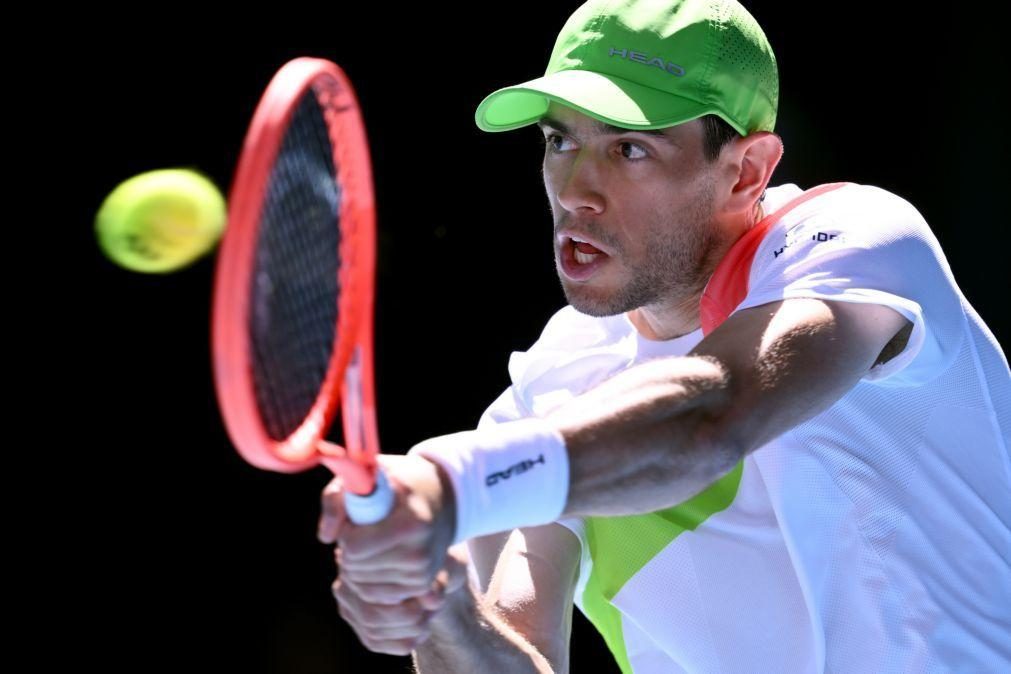 Tenista Nuno Borges na 2.ª ronda em Marselha após reviravolta frente a Wawrinka