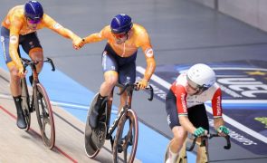 Rui Oliveira e Ivo Oliveira conquistam bronze no madison nos Europeus de pista