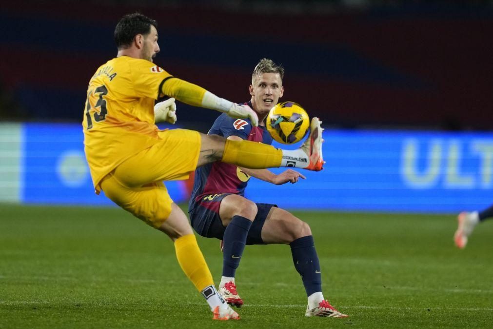 FC Barcelona ganha ao Rayo e volta a liderar em Espanha