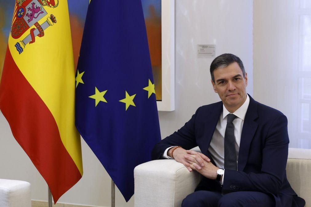 Pedro Sánchez pede paz justa e duradoura não imposta para Ucrânia