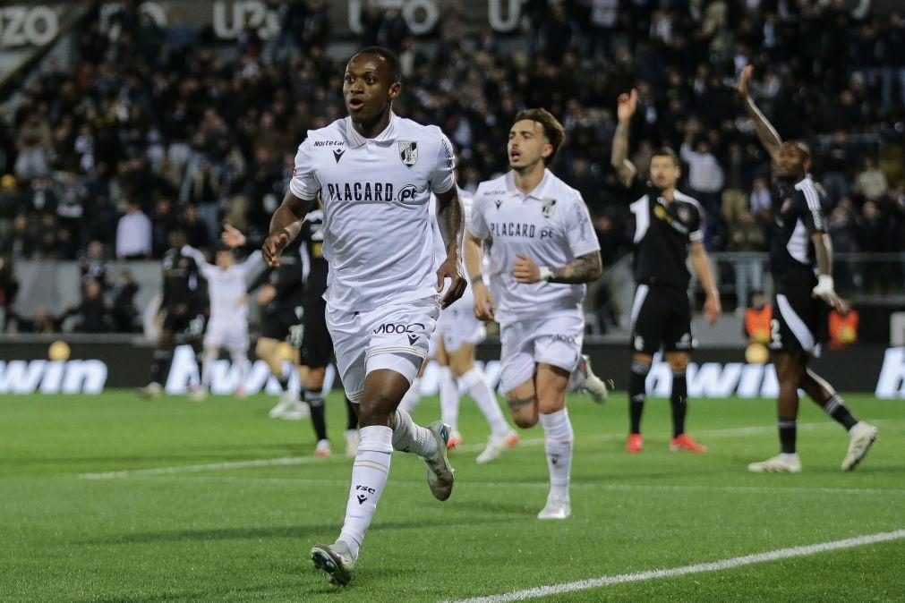 Vitória de Guimarães vence Casa Pia e fica a um ponto do sexto lugar