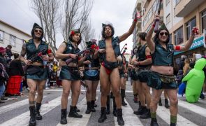 Milhares de mascarados divertem-se no Carnaval de Torres Vedras