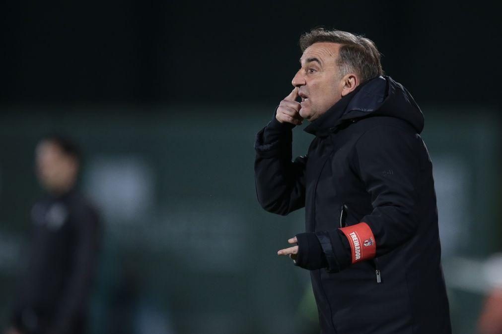 Carvalhal garante Sporting de Braga de 