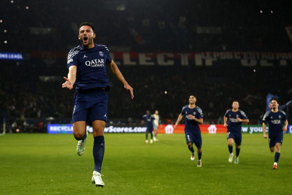 Gonçalo Ramos marca e Vitinha assiste na goleada do PSG sobre o Rennes