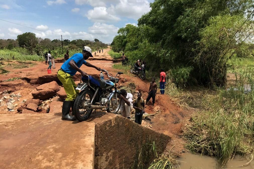 Cinco estradas danificadas após passagem do ciclone Jude no norte de Moçambique