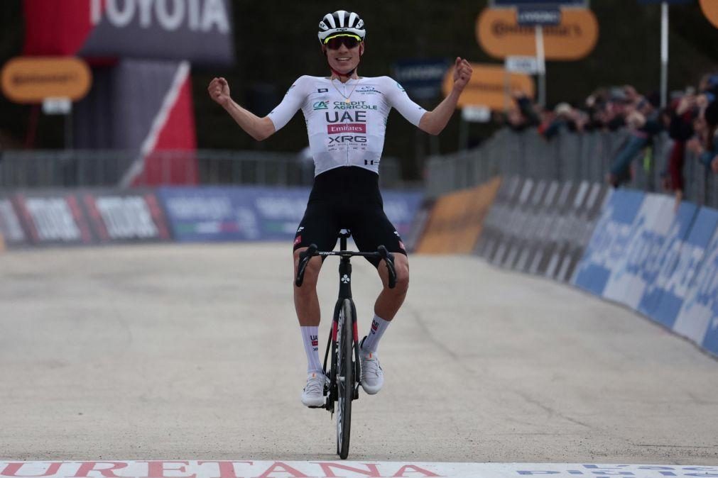 Ayuso vence penúltima etapa e fica muito perto da vitória final do Tirreno-Adriático