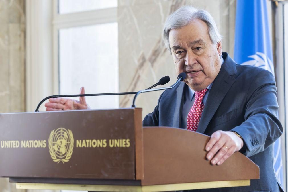 Guterres declara-se 