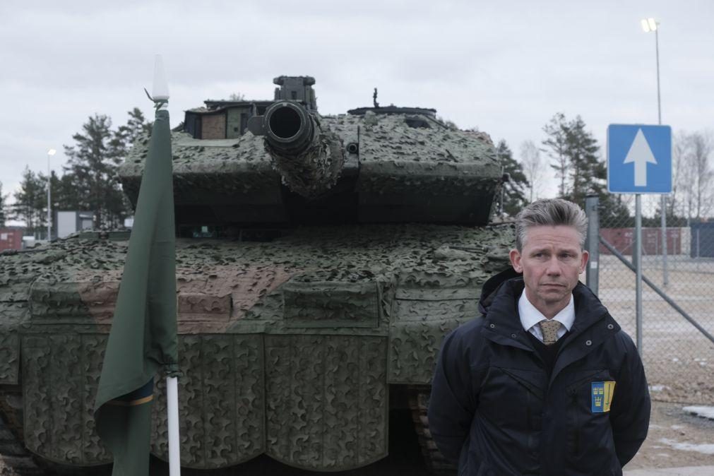 Suécia anuncia maior pacote de ajuda a Kiev desde início da guerra
