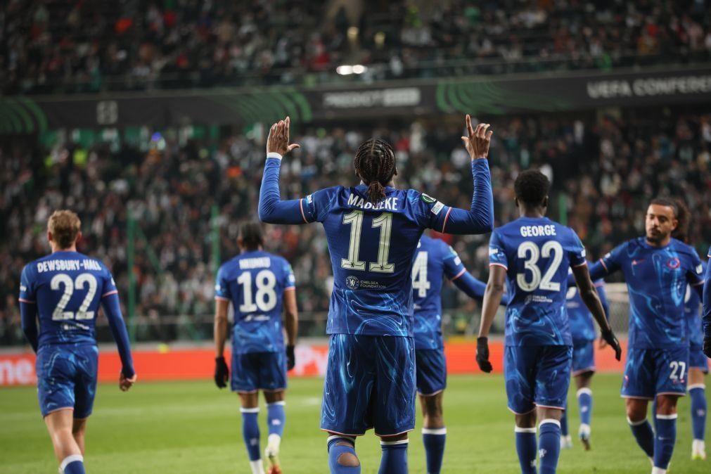 Chelsea ganha na Polónia por 3-0 e já 'espreita' meias-finais
