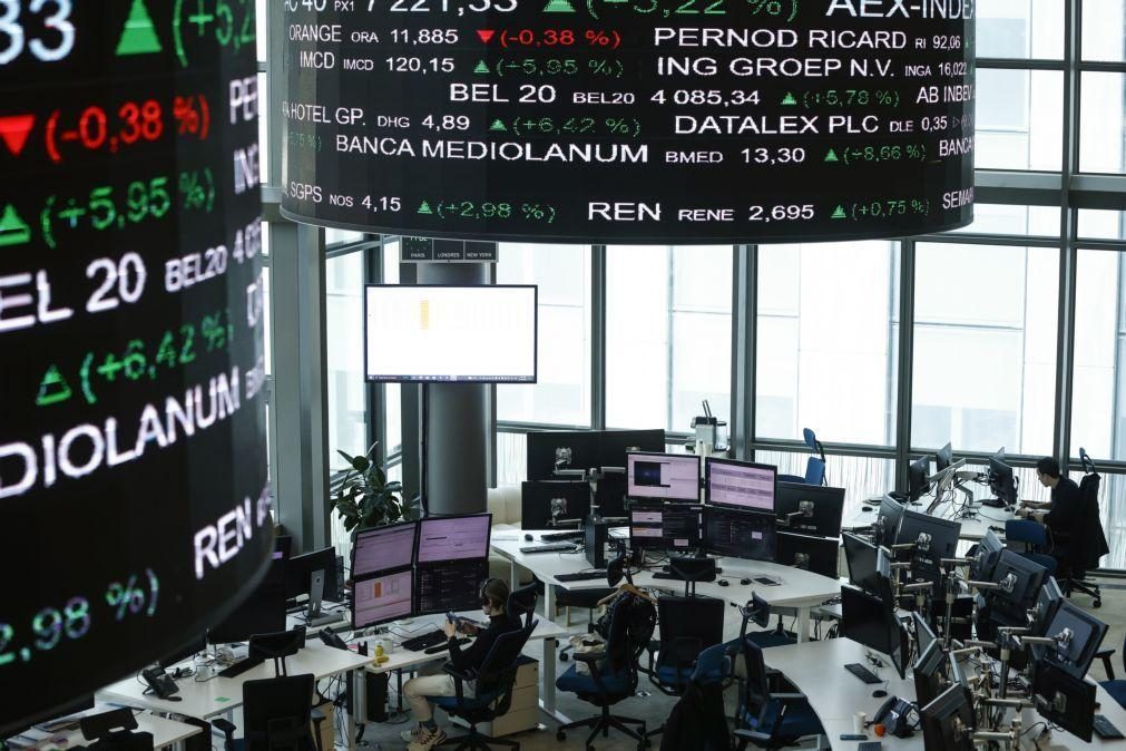 Bolsas europeias no 'vermelho' após Pequim anunciar nova subida das tarifas