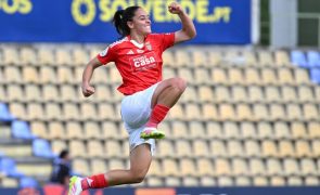 Benfica pentacampeão nacional feminino de futebol ao vencer Valadares Gaia