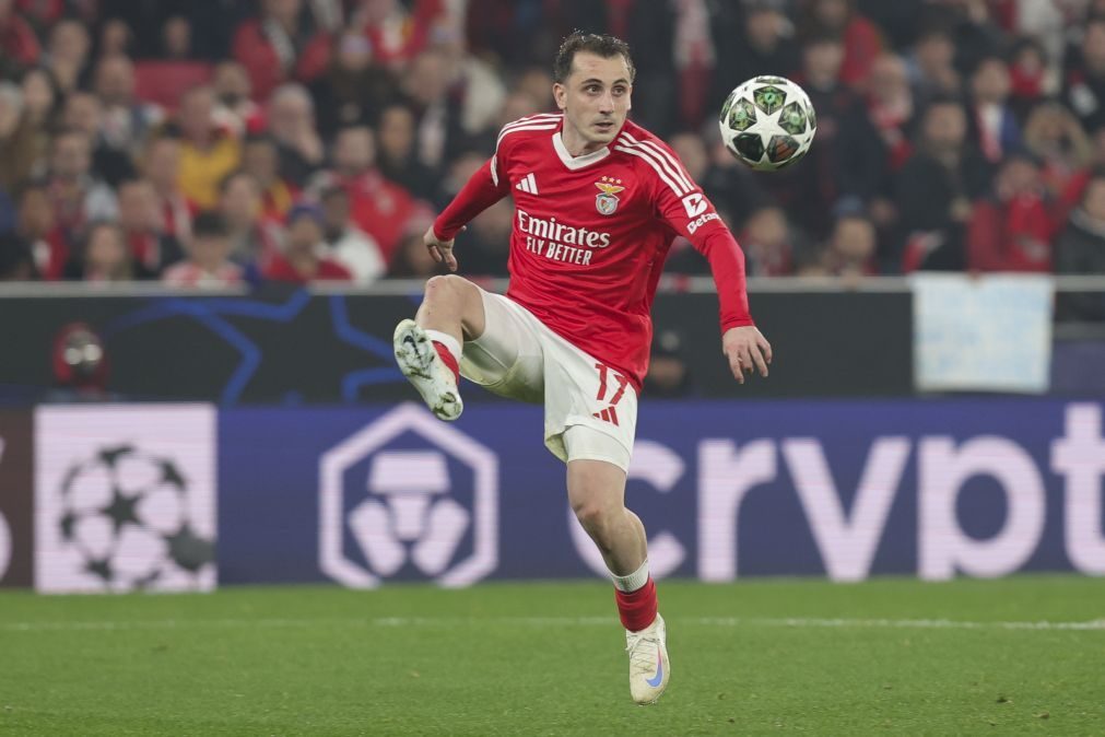 Benfiquista Aktürkoglu foi recordista de jogos na Europa até abril