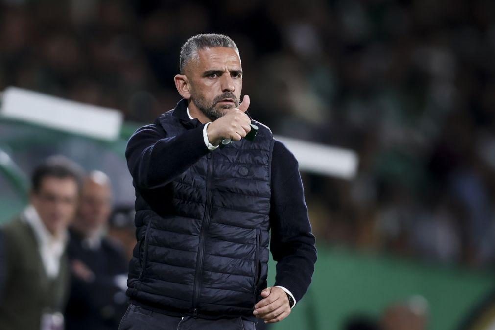 Treinador do Sporting adverte que vantagem de 2-0 na Taça é resultado