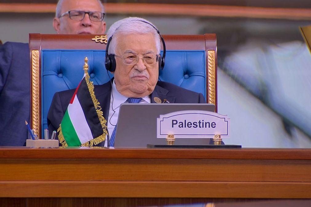 Presidente palestiniano exige ao Hamas que liberte reféns e deponha armas