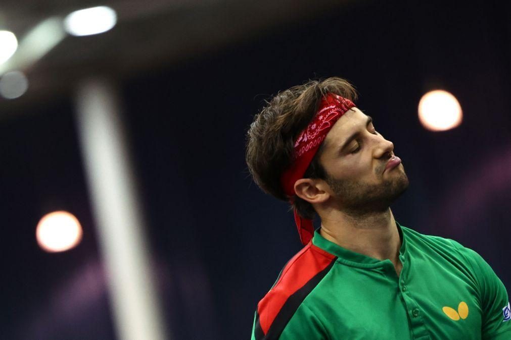 João Geraldo afastado na ronda de 32 do WTT Feeder de Manchester