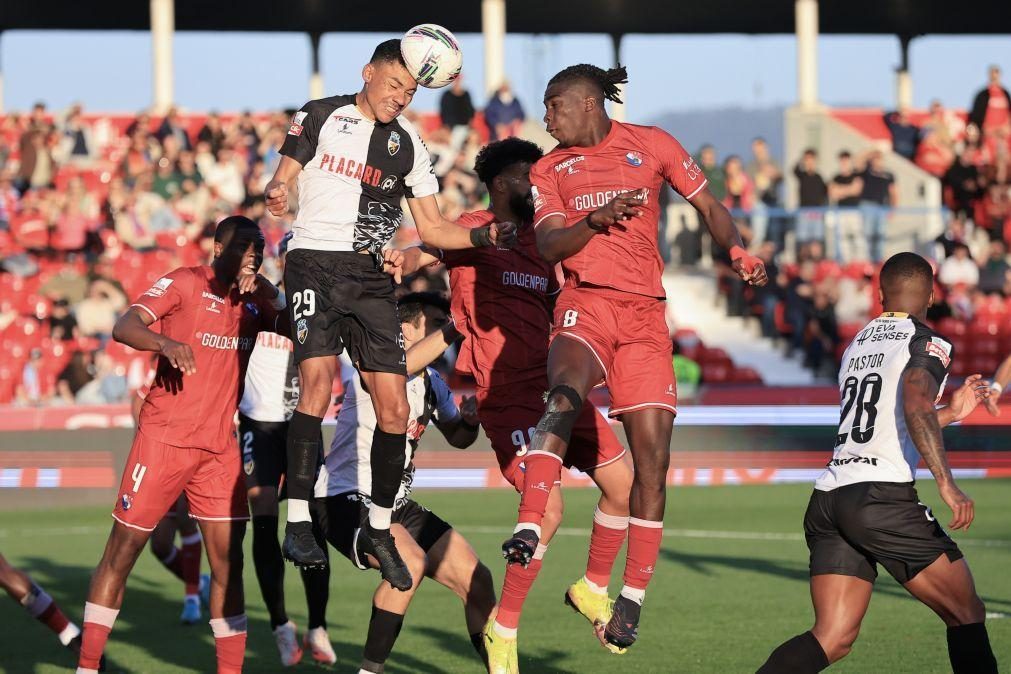 Gil Vicente mais próximo da permanência após golo de Bamba