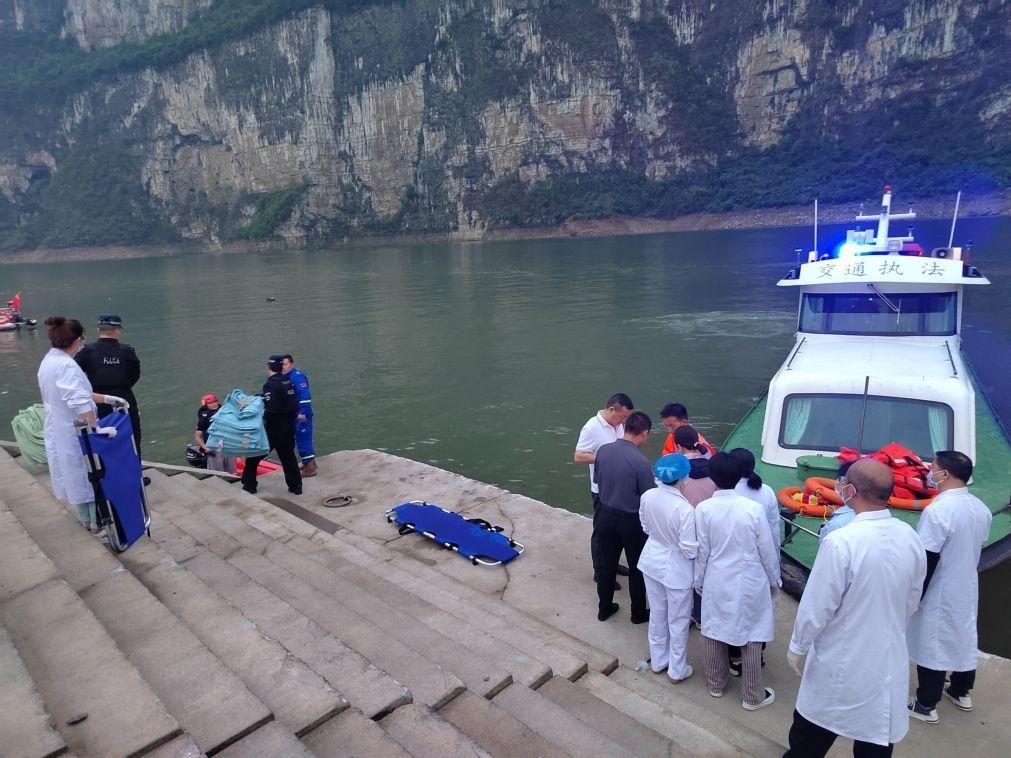Nove mortos após naufrágio de quatro barcos no sudoeste da China