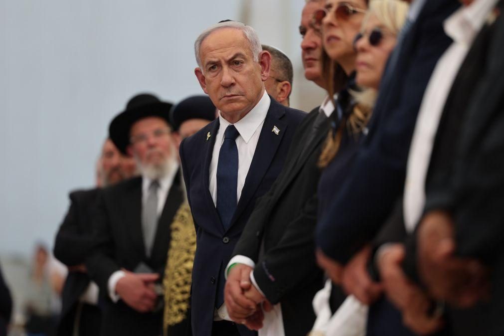 Médio Oriente: Netanyahu reafirma que tropas israelitas vão permanecer em Gaza