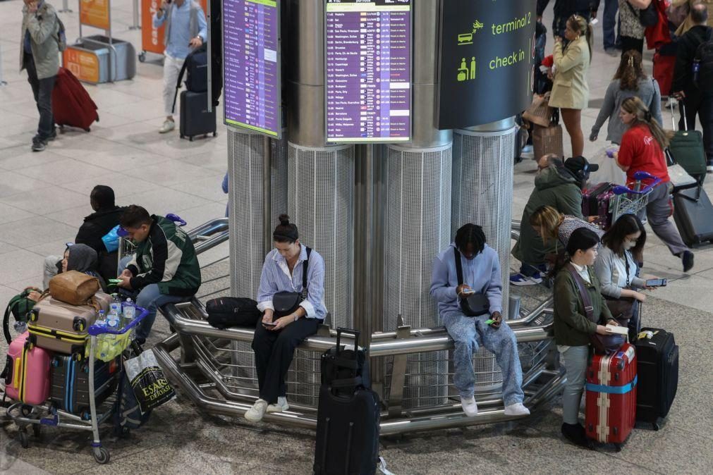 Constrangimentos nos postos fronteiriços geram filas no Aeroporto de Lisboa
