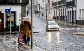 Grupos Oriental e Central dos Açores sob aviso amarelo por causa da chuva